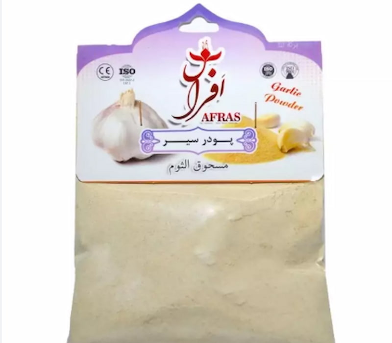 پودر سیر افراس گزینه ای مناسب برای انواع چاشنی ها